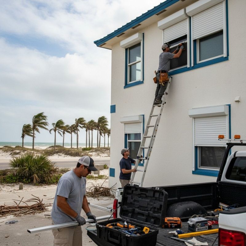 Storm Damage Repair detail