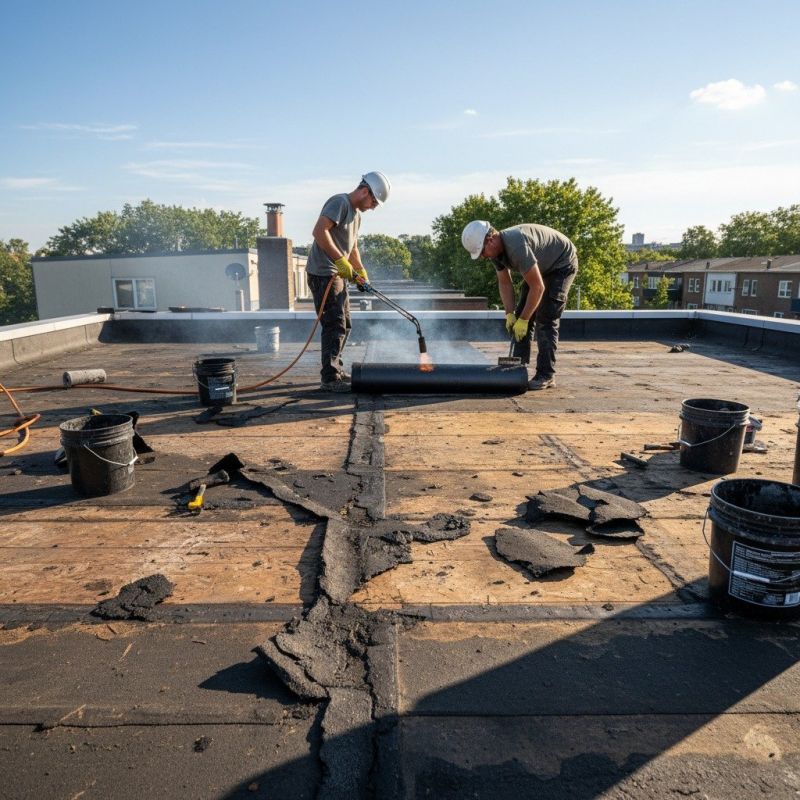 Rubber Roof Repair